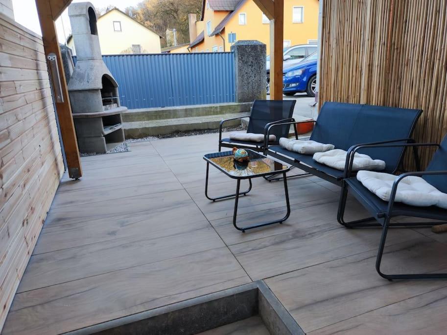 Suite 13 Loft Mit Terrasse Teublitz Exterior foto